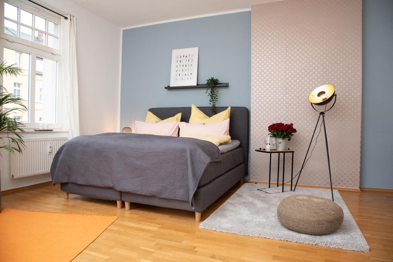 Kassberg Apartment Im Retro-Stil / Netflix & Wifi Chemnitz Dış mekan fotoğraf